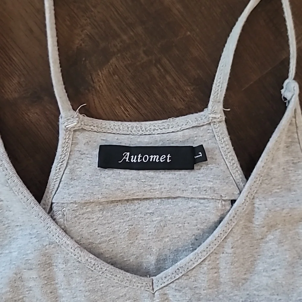 Women's Light Gray Jumpsuit - Picture 2 of 5